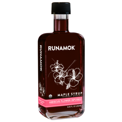 Hibiscus Infused Maple Syrup by Runamok