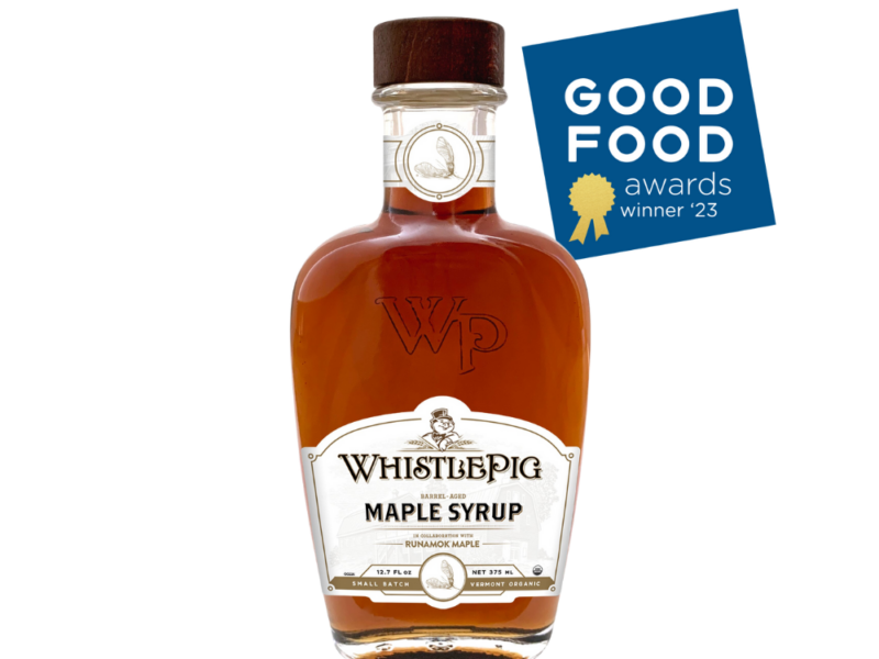 Award Winning Rye Barrel-Aged Maple Syrup