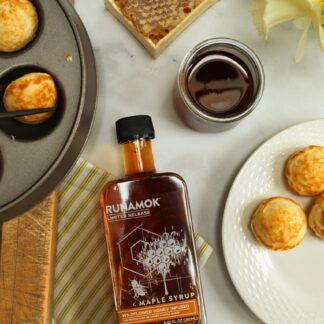 Wildflower Honey Infused Maple Syrup by Runamok