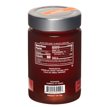 Chile de Arbol Infused Honey by Runamok 2