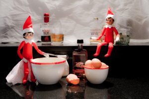 Elf on a Barstool a.k.a.Maple Cardamom Eggnog