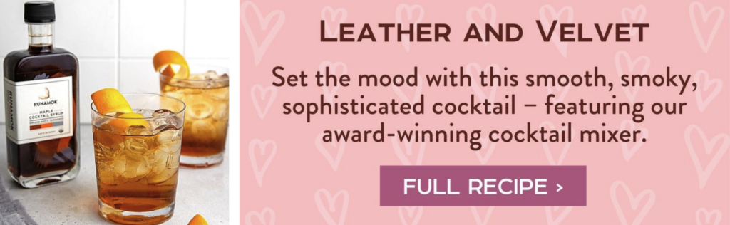 Valentines leather and Velvet