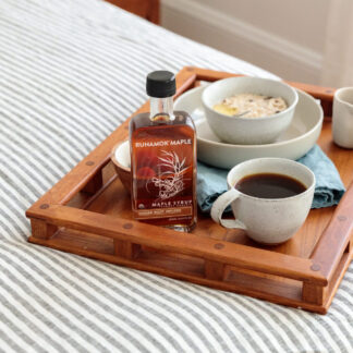 Ginger Infused Maple Syrup by Runamok
