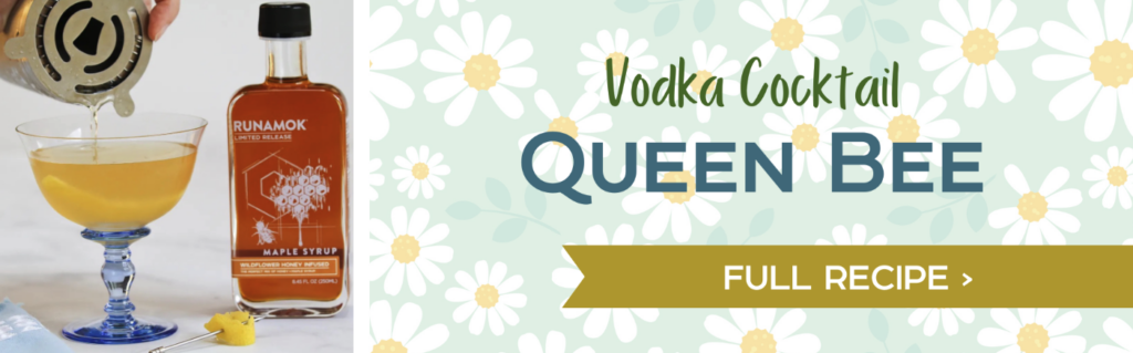 Vodka Cocktail Queen Bee - Full Recipe>