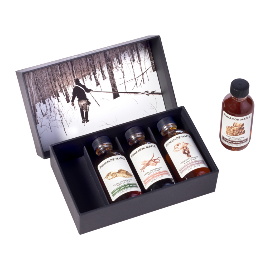 Sugarmaker’s Collection: Small Maple Syrup Gift Box by RUNAMOK Maple