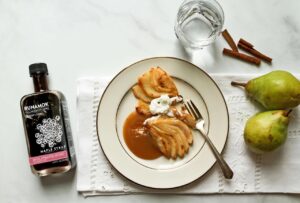 Roasted Pears with Maple Caramel