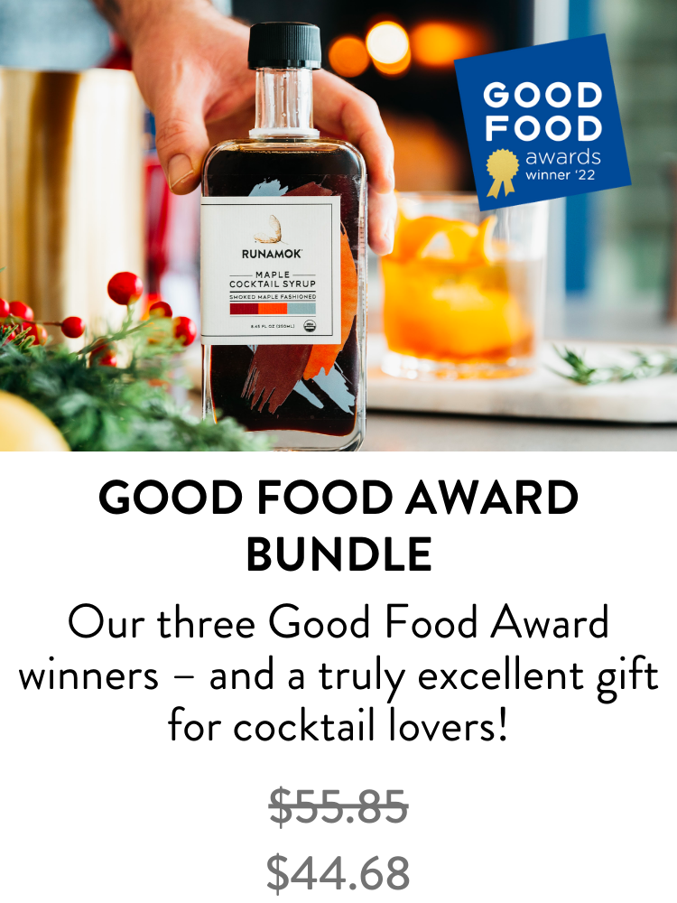 Good Food Award Bundle – Our three Good Food Award winners – and a truly excellent gift for cocktail lovers! (regular price $55.85) sale price $44.68