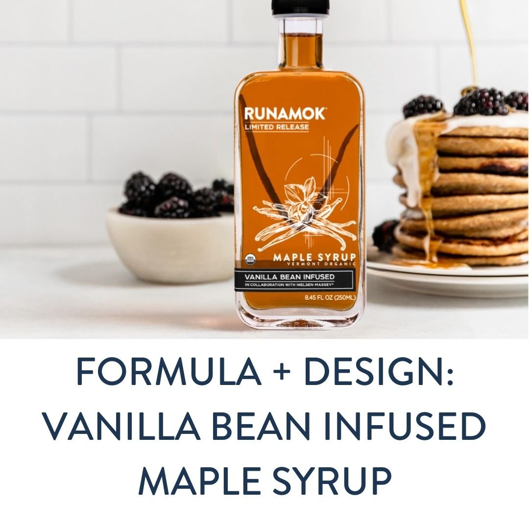 Formula + Design Vanilla Bean Infused Maple Syrup