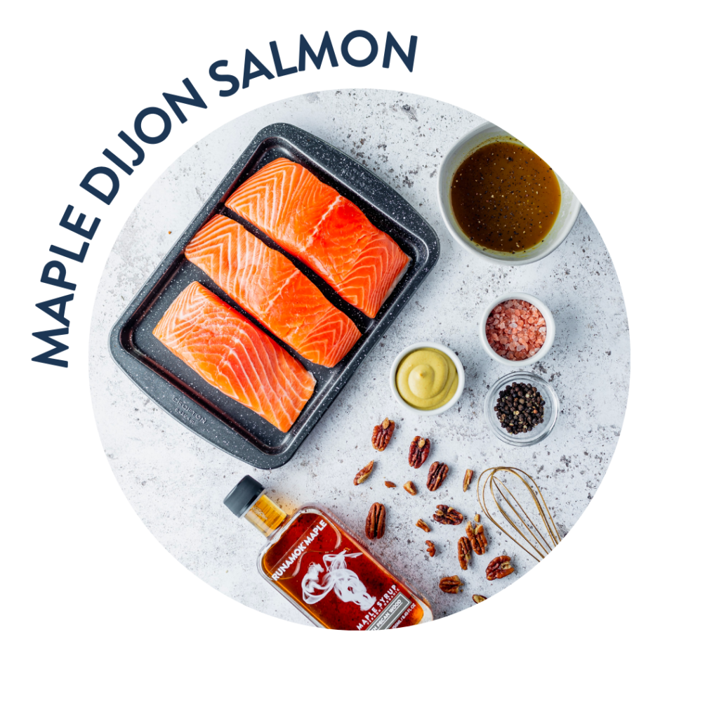 Maple Dijon Salmon