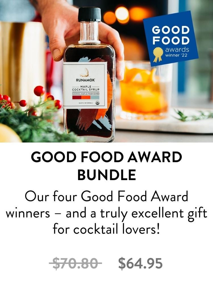 Good Food Award Bundle; Our four Good Food Award winners – and a truly excellent gift for cocktail lovers! $64.95