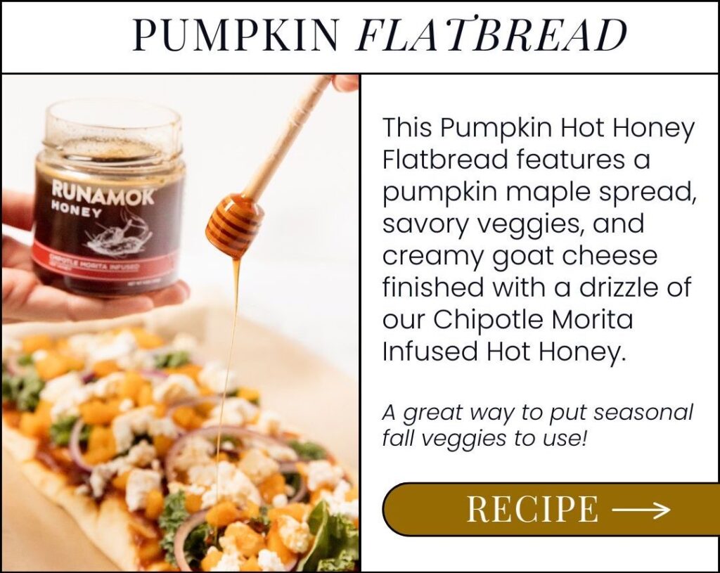 Pumpkin Hot Honey Flatbread - get recipe