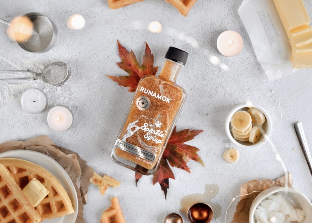 fall sparkle syrup