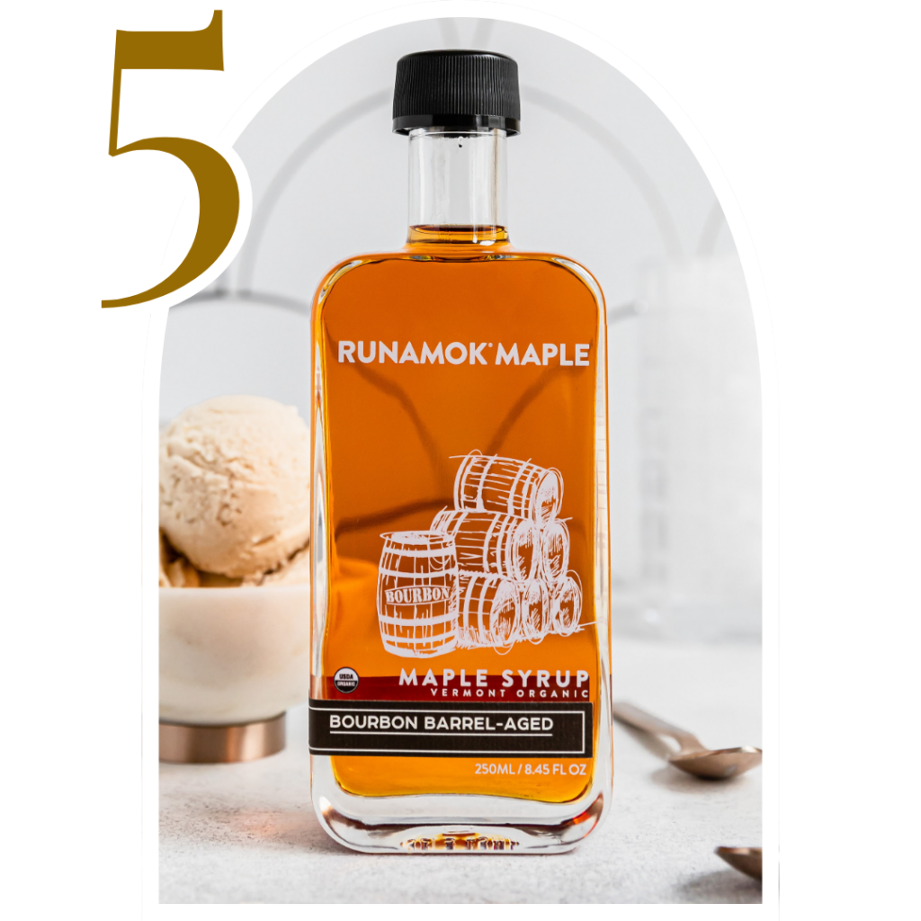 5 Bourbon Barrel Aged Maple Syrup