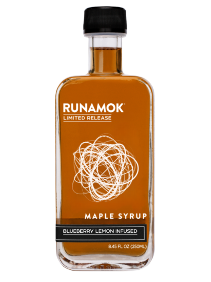 Blank Bottle Mock Blueberry Lemon Infused