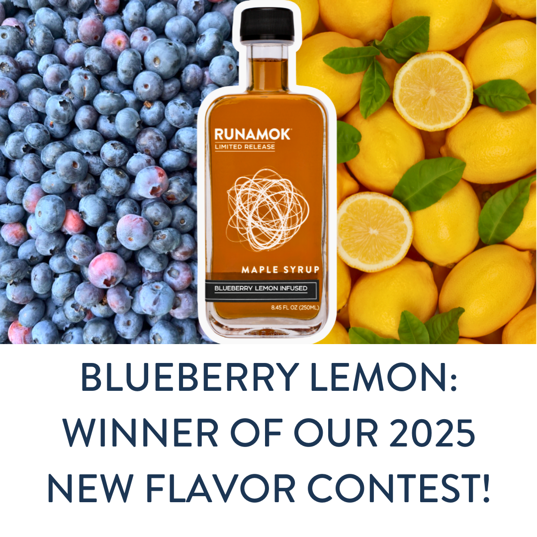 Blueberry lemon Winner of our 2025 new flavor contest